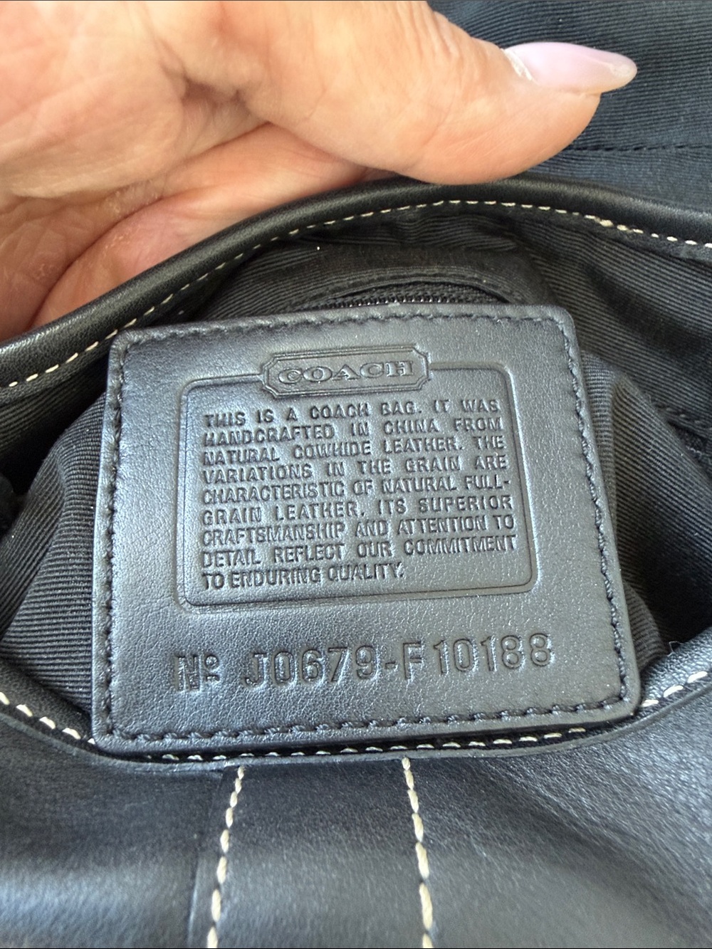 Coach Vintage Y2K Soho Black Leather Shoulder Bag - Picture 13 of 17